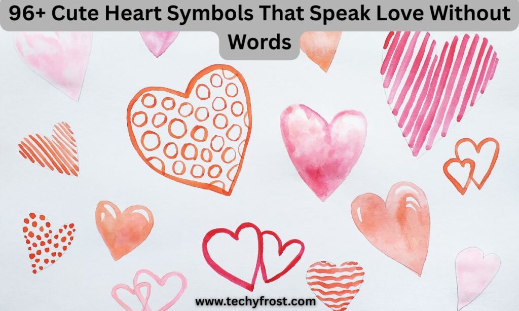 Cute Heart Symbols