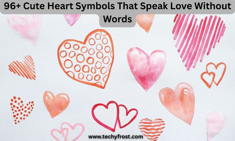 Cute Heart Symbols