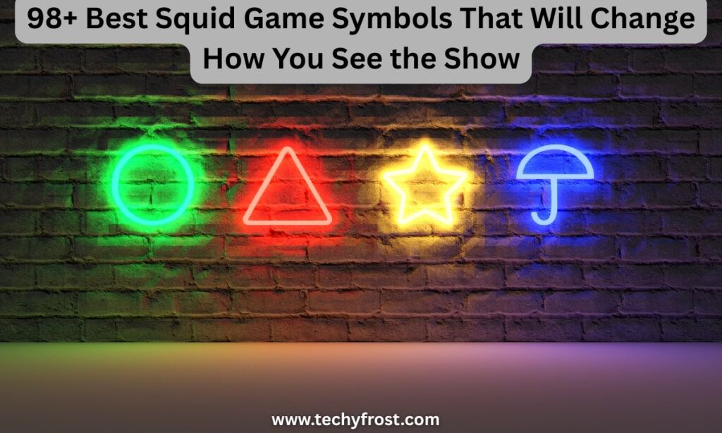 Squid Game Symbols